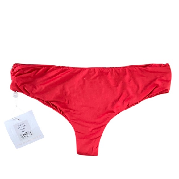 MAI Deluxe Active Bottom NWT Red Bikini Bottom - Picture 6 of 6